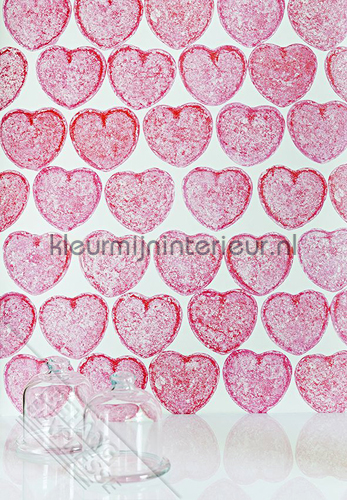 Candyhearts fotobehang ML227 Wallpaper Queen Behang Expresse